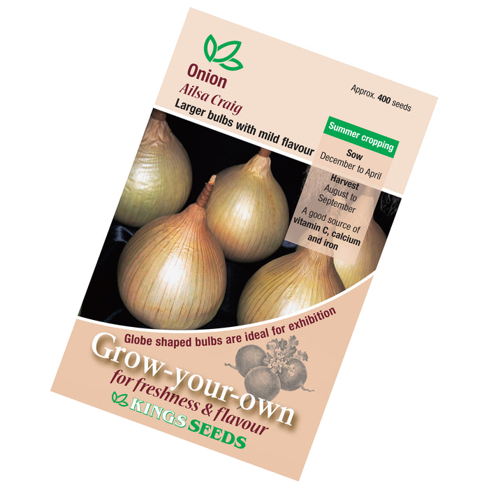 Onion Ailsa Craig seeds