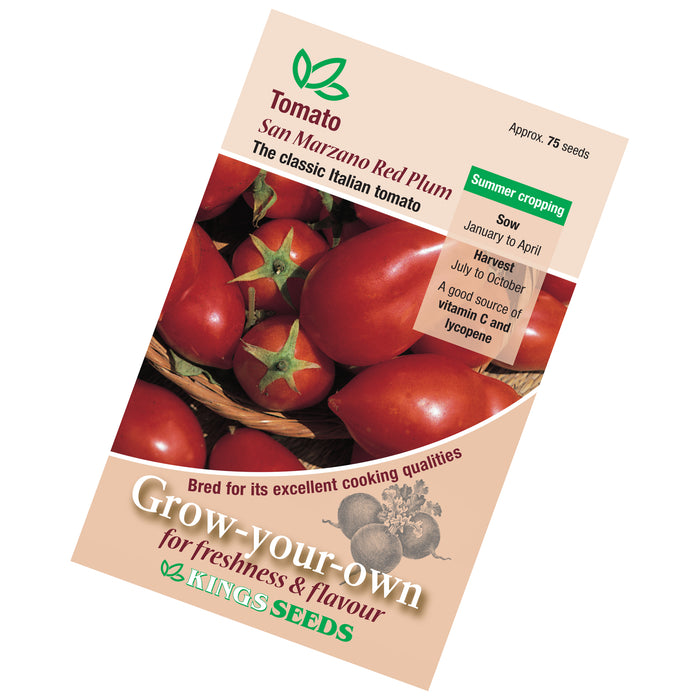 Tomato San Marzano Red Plum Seeds