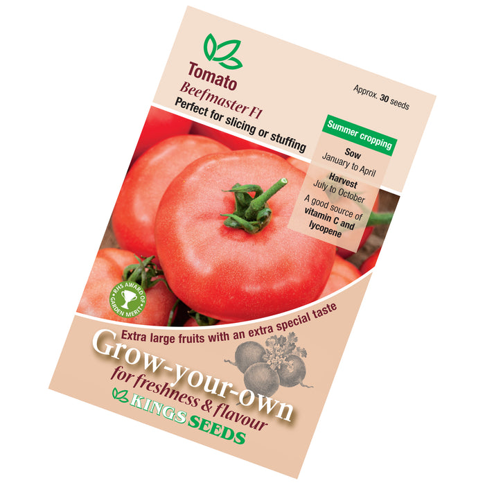 Tomato Beefmaster F1 Rhs Agm Seeds