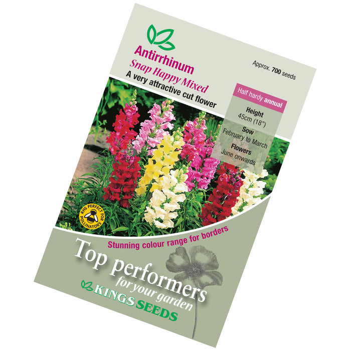 Antirrhinum Snap Happy Seeds
