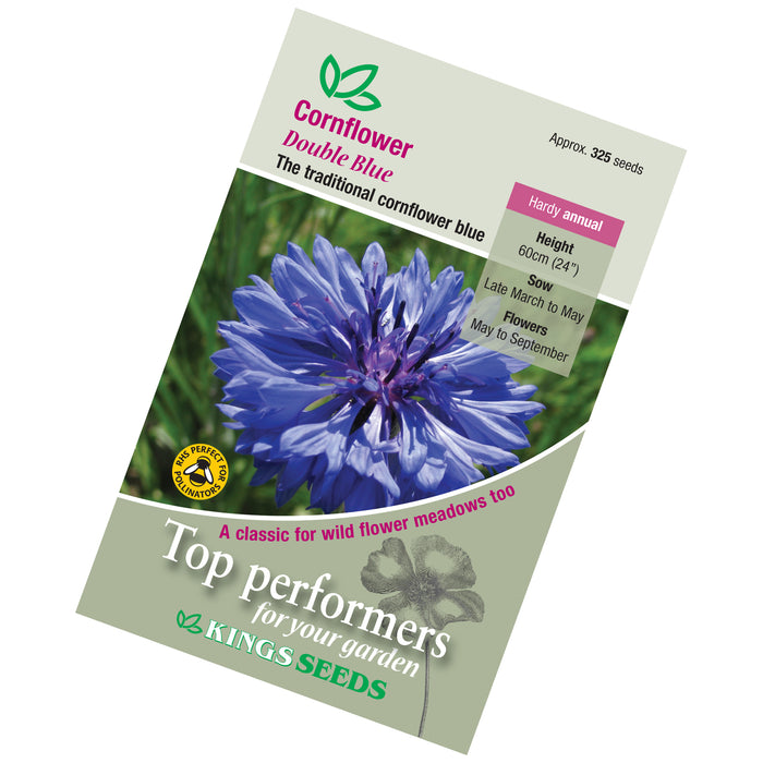 Cornflower Double Blue Seeds